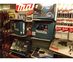 Large range of power and hand tools kept in stock